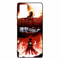 Чехол для Samsung Note 20 Attack of the Titans - PrintSalon