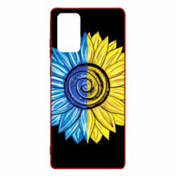 Чехол для Samsung Note 20 Большой подсолнух Украина