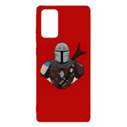 Чехол для Samsung Note 20 Bust of Mandalorian - PrintSalon