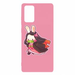 Чехол для Samsung Note 20 Chibi Bunny Kamado Nezuko - PrintSalon