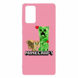 Чехол для Samsung Note 20 Creeper and Cat - PrintSalon
