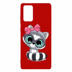 Чехол для Samsung Note 20 Cute raccoon - PrintSalon