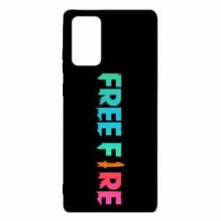 Чехол для Samsung Note 20 Free fire gradient logo - PrintSalon