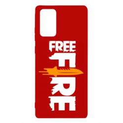 Чохол для Samsung Note 20 Free Fire vertical logo - PrintSalon
