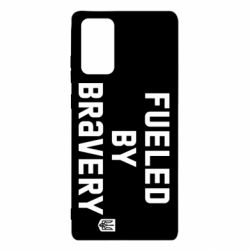 Чехол для Samsung Note 20 Fueled by bravery - PrintSalon