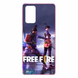 Чехол для Samsung Note 20 Garena Free Fire Samurai Team - PrintSalon