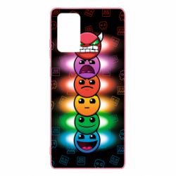 Чохол для Samsung Note 20 Geometry Dash Levels - PrintSalon