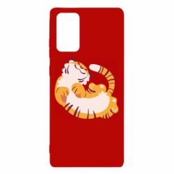 Чехол для Samsung Note 20 Happy tiger - PrintSalon