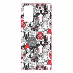 Чохол для Samsung Note 20 Hayao Miyazaki Characters - PrintSalon