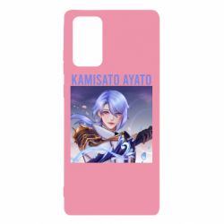 Чехол для Samsung Note 20 Kamisato Ayato - PrintSalon