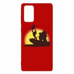 Чохол для Samsung Note 20 Lion king silhouette - PrintSalon