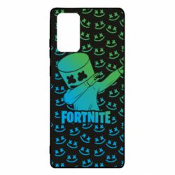 Чехол для Samsung Note 20 Marshmello Fortnite Dab Neon - PrintSalon