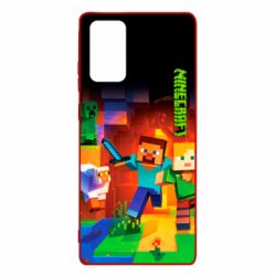 Чехол для Samsung Note 20 Майнкрафт - PrintSalon