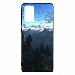 Чехол для Samsung Note 20 Minecraft nature - PrintSalon