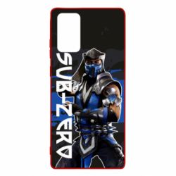 Чехол для Samsung Note 20 Mortal Kombat  Sub-Zero - PrintSalon