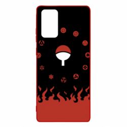 Чехол для Samsung Note 20 Naruto Sasuke Uchiha Sharingan - PrintSalon