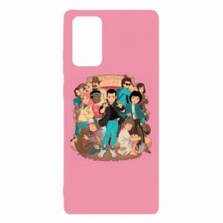Чехол для Samsung Note 20 Очень странные дела арт-PrintSalon Чехол для Samsung Note 20 Очень странные дела арт