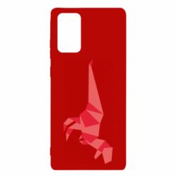 Чехол для Samsung Note 20 Origami dinosaur - PrintSalon