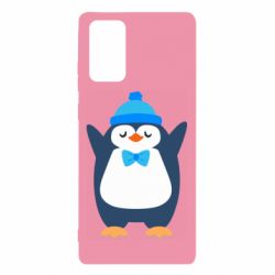 Чехол для Samsung Note 20 Penguin in a hat - PrintSalon