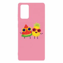 Чехол для Samsung Note 20 Pineapple with watermelon - PrintSalon