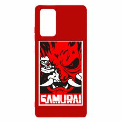 Чехол для Samsung Note 20 Poster samurai Cyberpunk - PrintSalon