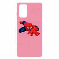 Чехол для Samsung Note 20 Spiderman and jump - PrintSalon