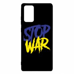 Чехол для Samsung Note 20 Stop this war - PrintSalon