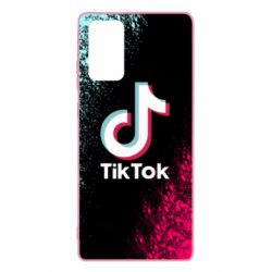Чехол для Samsung Note 20 Tiktok spray art - PrintSalon