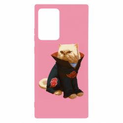 Чехол для Samsung Note 20 Ultra Akatsuki angry cat - PrintSalon