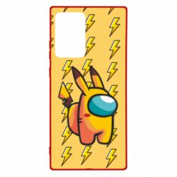 Чехол для Samsung Note 20 Ultra Among Us - Pikachu skin - PrintSalon