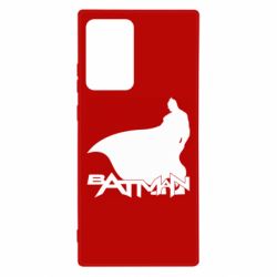 Чохол для Samsung Note 20 Ultra Batman and text - PrintSalon