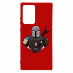 Чехол для Samsung Note 20 Ultra Bust of Mandalorian - PrintSalon