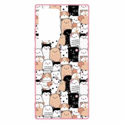 Чохол для Samsung Note 20 Ultra Cute dogs pattern - PrintSalon