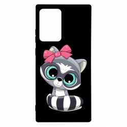 Чехол для Samsung Note 20 Ultra Cute raccoon - PrintSalon
