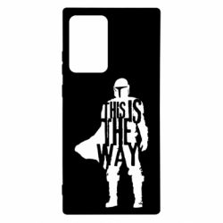 Чохол для Samsung Note 20 Ultra Din Djarin This Is The Way