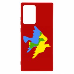 Чехол для Samsung Note 20 Ultra Dove flag of Ukraine - PrintSalon