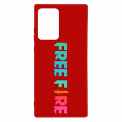 Чехол для Samsung Note 20 Ultra Free fire gradient logo - PrintSalon
