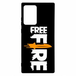 Чохол для Samsung Note 20 Ultra Free Fire vertical logo - PrintSalon