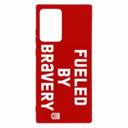 Чехол для Samsung Note 20 Ultra Fueled by bravery - PrintSalon