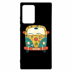 Чехол для Samsung Note 20 Ultra Hippie bus - PrintSalon