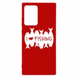 Чохол для Samsung Note 20 Ultra I Love Fishing - PrintSalon