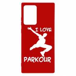 Чехол для Samsung Note 20 Ultra I love parkour - PrintSalon