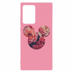 Чехол для Samsung Note 20 Ultra Inner world flowers mickey mouse