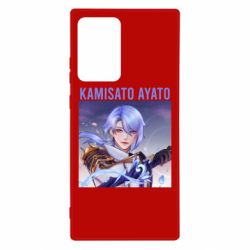 Чехол для Samsung Note 20 Ultra Kamisato Ayato - PrintSalon