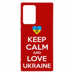 Чехол для Samsung Note 20 Ultra Keep calm and love - PrintSalon