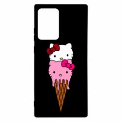 Чехол для Samsung Note 20 Ultra Kitty ice cream - PrintSalon
