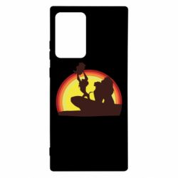 Чохол для Samsung Note 20 Ultra Lion king silhouette - PrintSalon