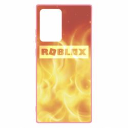 Чохол для Samsung Note 20 Ultra Logo and fire - PrintSalon