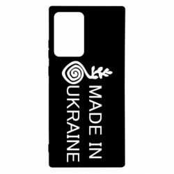 Чохол для Samsung Note 20 Ultra Made in Ukraine symbol - PrintSalon