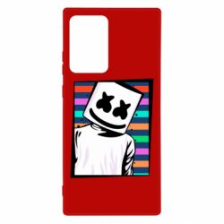 Чехол для Samsung Note 20 Ultra Marshmello Colorful Portrait - PrintSalon